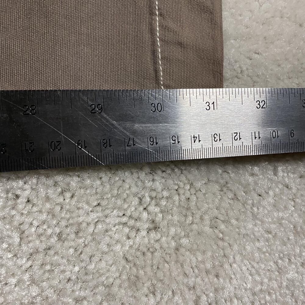 GAP Pants Mens 42 Brown Straight Leg Workwear Twill Chino Field Work Custom Dye - Picture 7 of 9